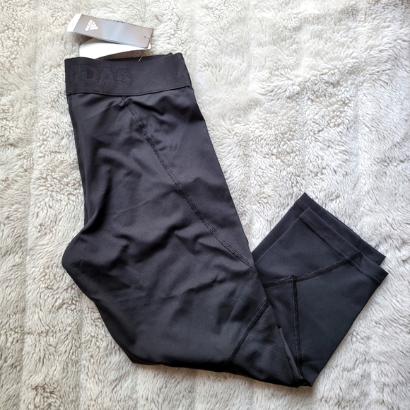 🍒NWT🍒 ADIDAS ALPHASKIN 3/4 SPORTS TIGHTS - Picture 9 of 10